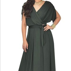 Koh Koh formal v neck dress size small